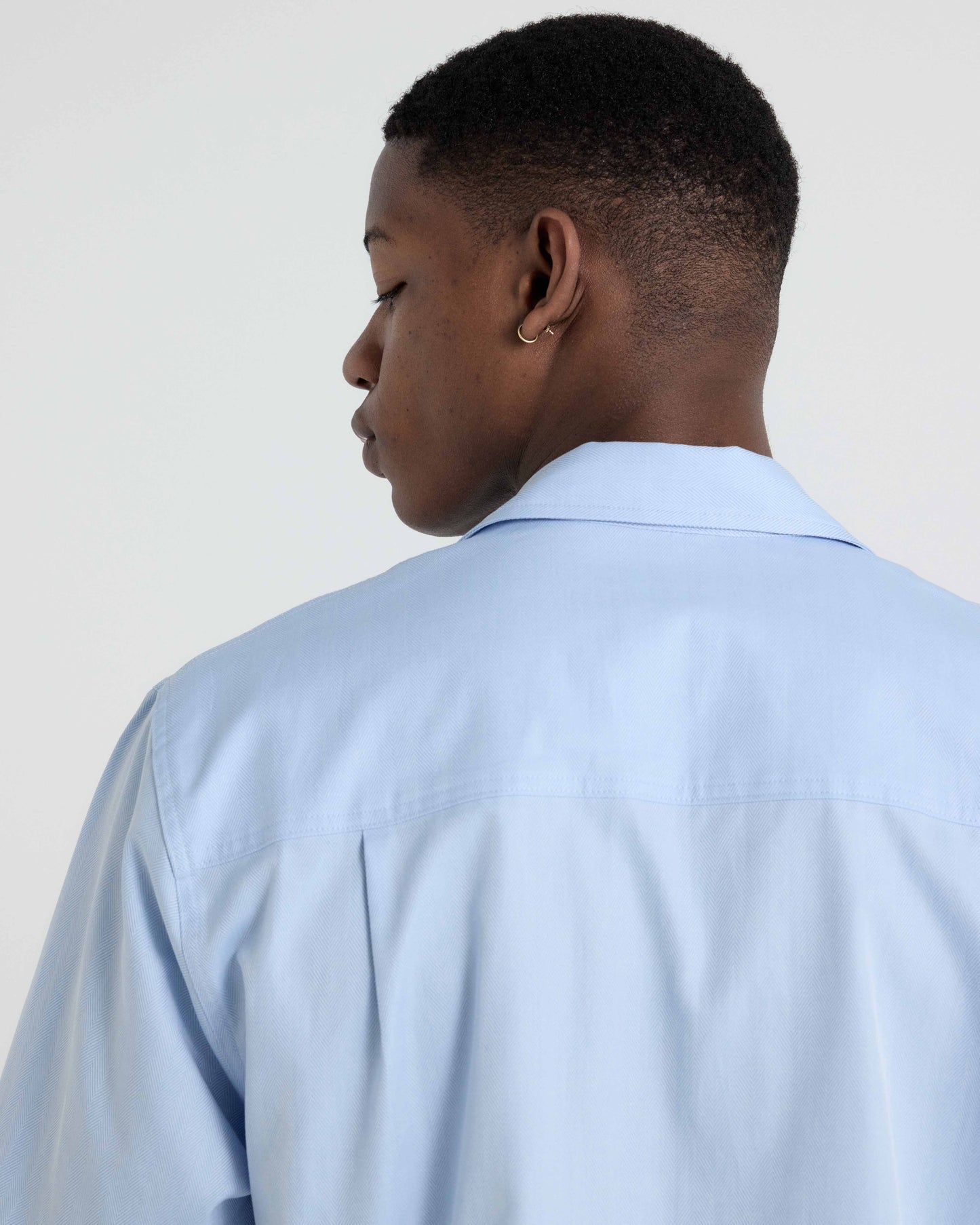 Box Herringbone Shirt