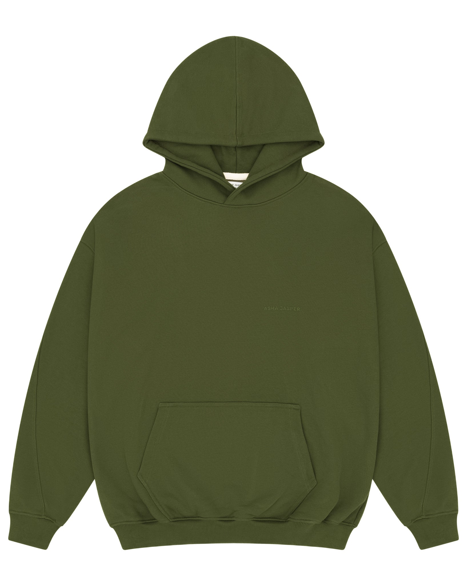 Logo Hoodie. Moss - ASHA JASPER.